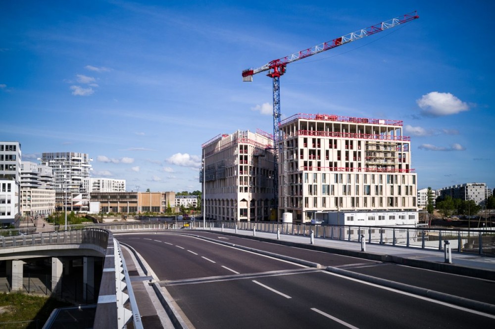 Bureaux Ilot Cimes - Armagnac Sud - Bordeaux - Observatoire BBC